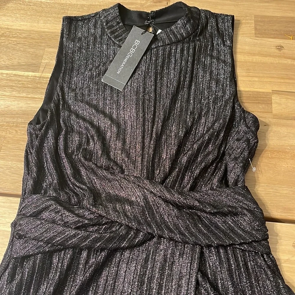 BCBG GENERATION front wrap maxi dress